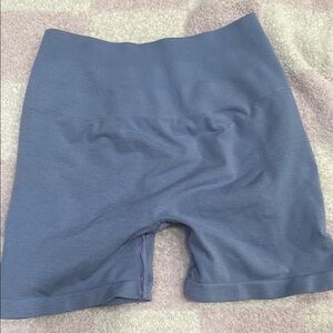 Alphalete Blue Athletic Booty/Biker Workout Shorts